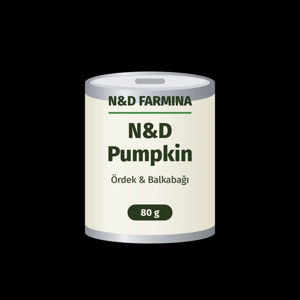 N&D Pumpkin Ördek & Balkabağı Tahılsız Kedi Konservesi 80 g
