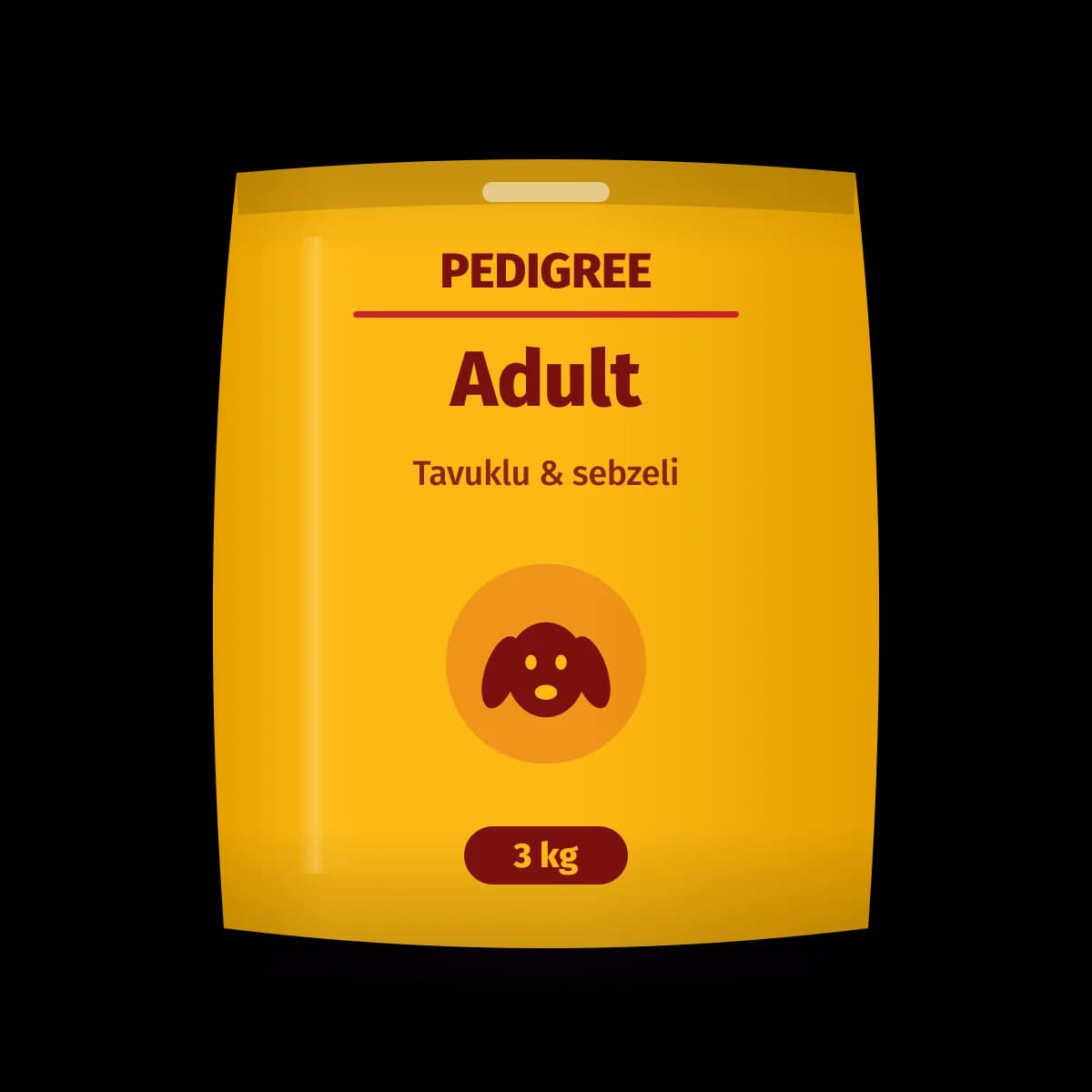 Pedigree Adult Tavuklu & Sebzeli Yetişkin Köpek Maması