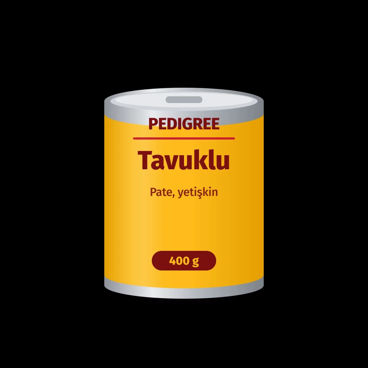Pedigree Tavuklu Konserve Yetişkin Köpek Maması 400 g
